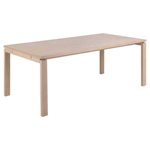 Dining table LINLEY 200x100xH75cm, beige