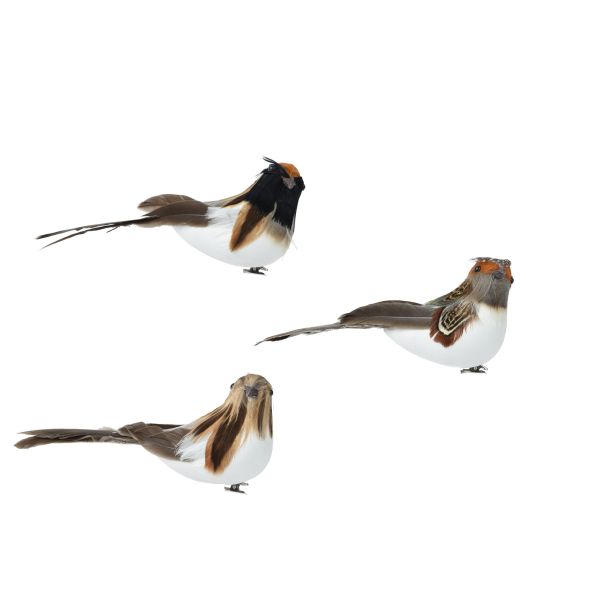 Jõuluehe SHINE BIRDY 13cm, mix