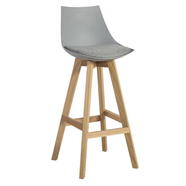 Bar chair SONJA light grey