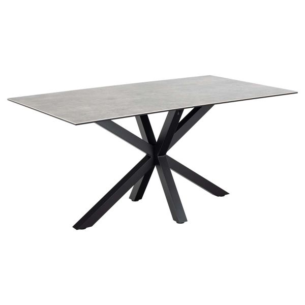 Dining table HEAVEN 160x90xH75,5cm, grey