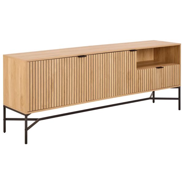 Sideboard JAIPUR 180x40xH70cm, natural