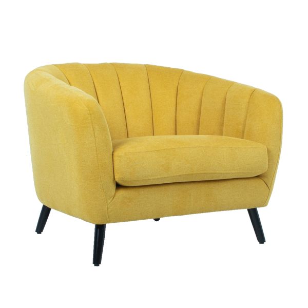 Armchair MELODY yellow
