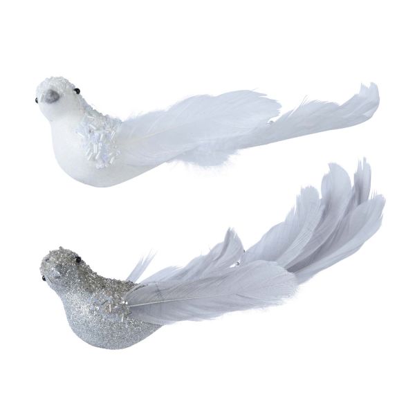 Jõuluehe GLOW BIRDY 21cm, mix