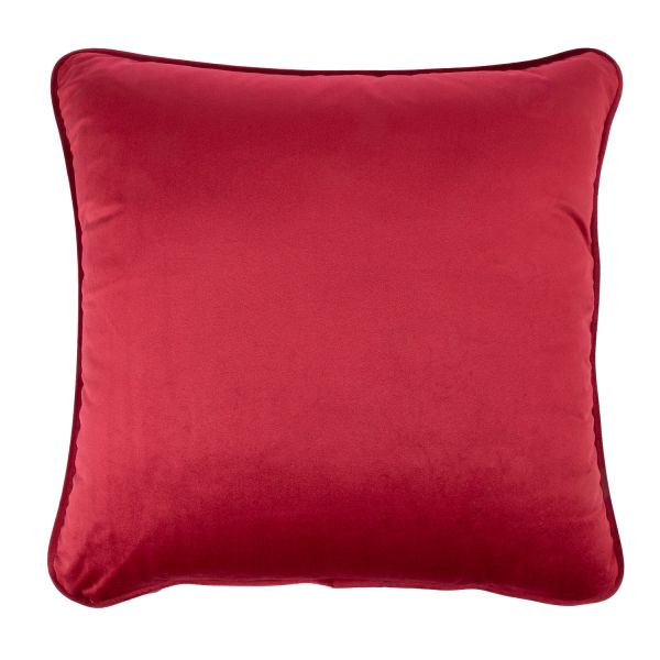 Pillow VELVET 45x45cm, burgundy