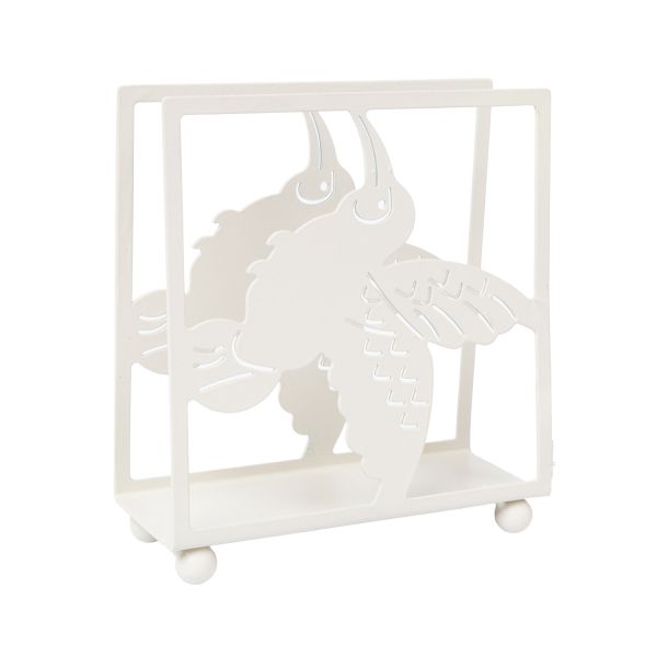 Napkin holder SANDY 12,7x5x15cm, antique white