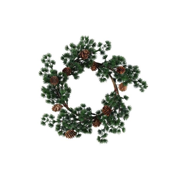Pärg PINE D35cm, männikäbidega