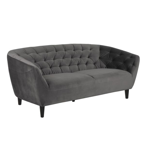 Sofa RIA 3-seater, dark grey