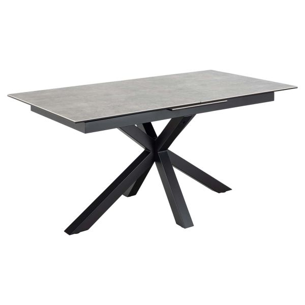 Dining table HEAVEN 168/210x90xH76cm, grey