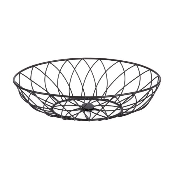 Bowl NISSA 30x21xH8cm, black