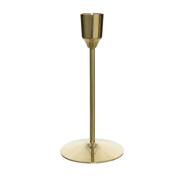 Candle holder KENZO H15,5cm, golden