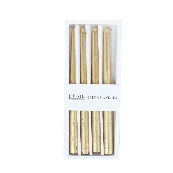 Antiikküünal CAROL 4tk 25cm kuldne