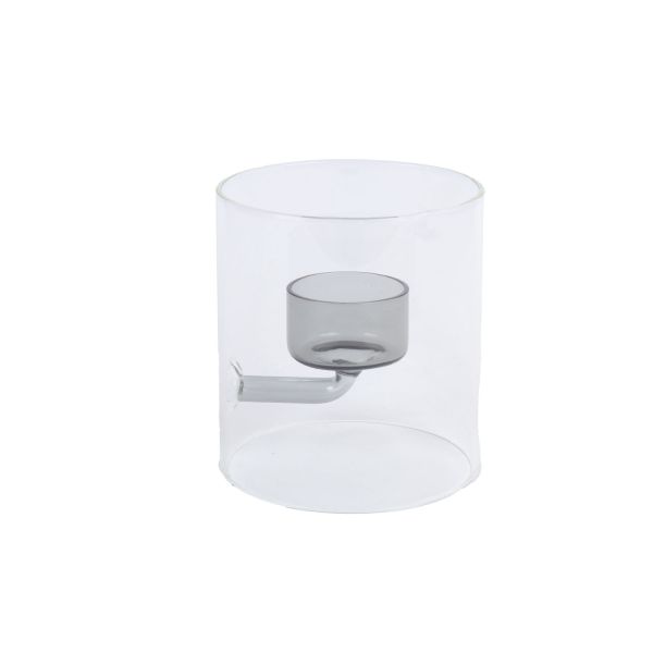 Candle holder LUCA D10xH11cm