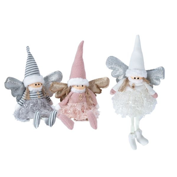 Decoration ANGELA H25cm, mix