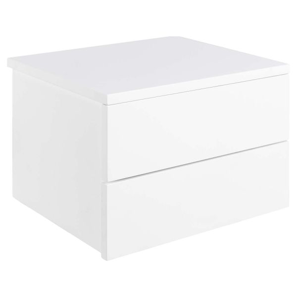 Bedside table AVIGNON 37x32xH24,6cm, white