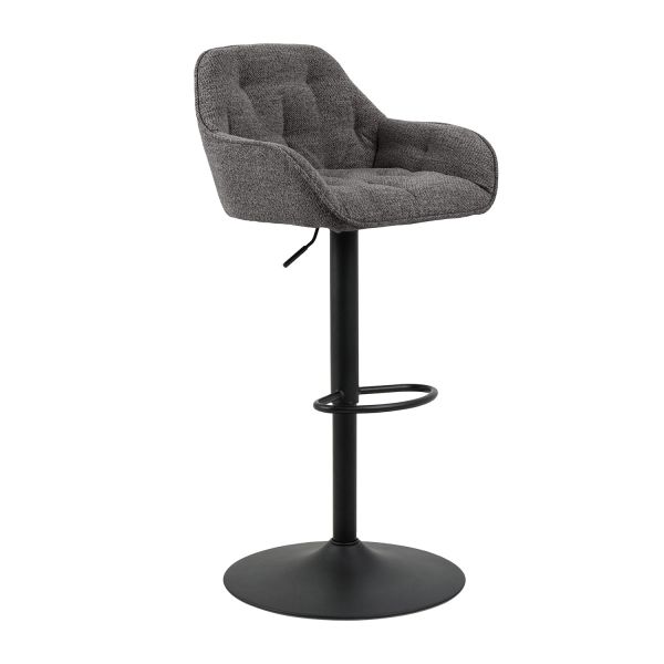 Bar stool BROOKE grey