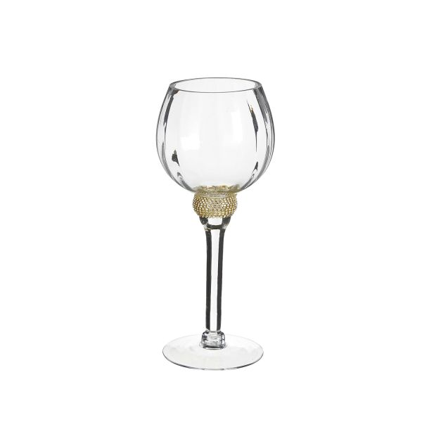 Candle holder GLOW D13xH30cm