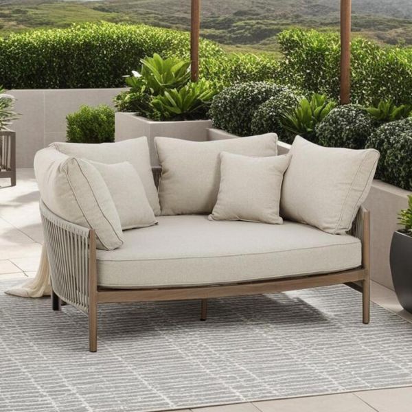 Diivan MEDINA 163,5x143,5xH71,5cm, beež