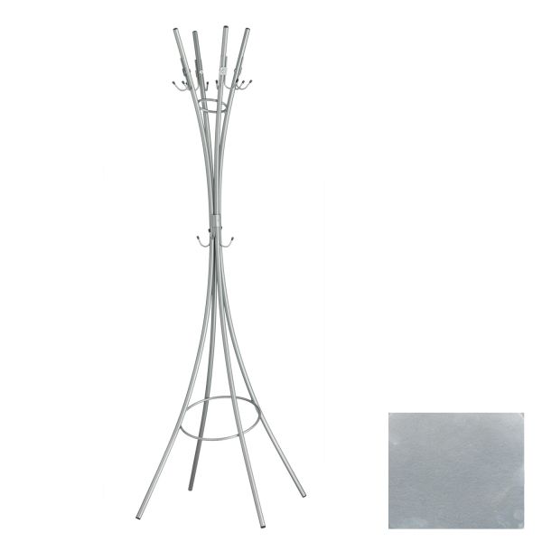 Riidenagi LIIVAKELL 50x50xH183cm, alumiinium