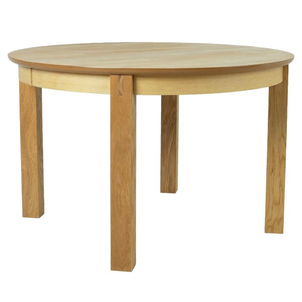 Dining table CHICAGO NEW D120/160xH75cm, oak