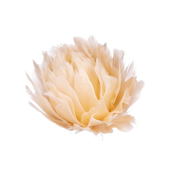 Jõuluehe GLOW ROSE D12cm, kreem