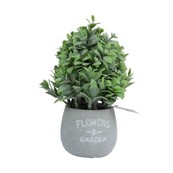 Искусственный цветок GREENLAND в горшке, эвкалипт