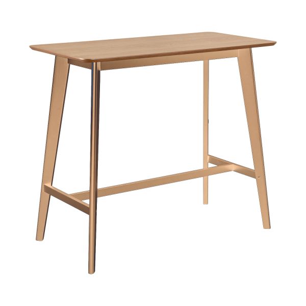 Bar table ROXBY 120x60xH105cm, natural