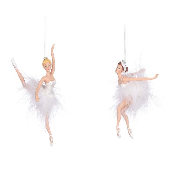 Jõuluehe GLOW BALERINA H18cm, mix