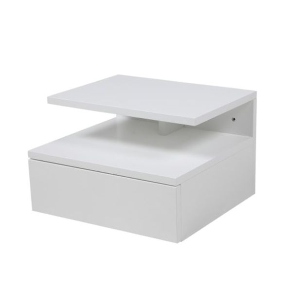 Öökapp ASHLAN 35x32xH22,5cm, valge