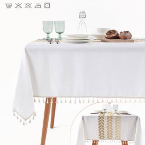 Tablecloth EASY CARE 140x180cm, white