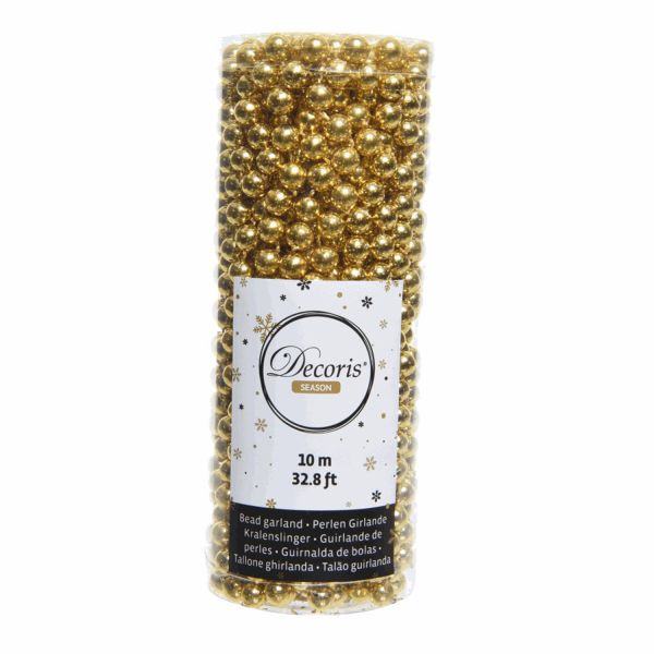 Garland PEARL 10m, golden