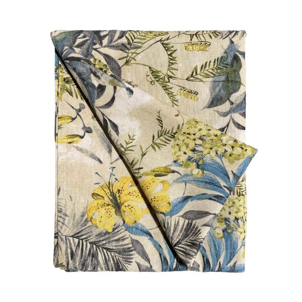 Table mat LONETA NEW 136x220cm, lilies
