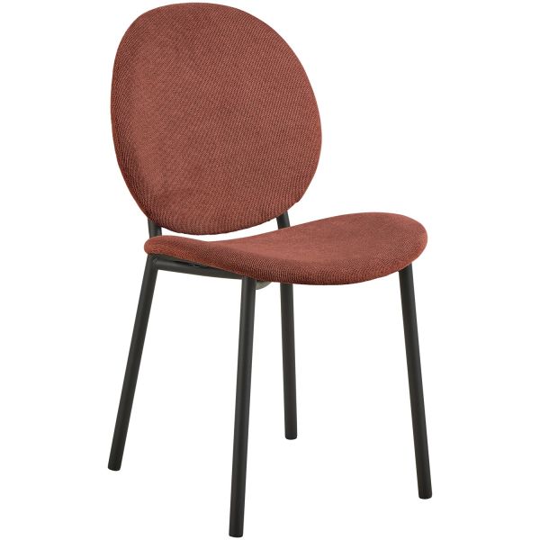 Dining chair CLIFF terracotta
