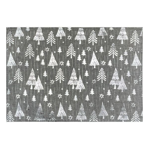 Tablecloth GLORY 30x45cm, silver 