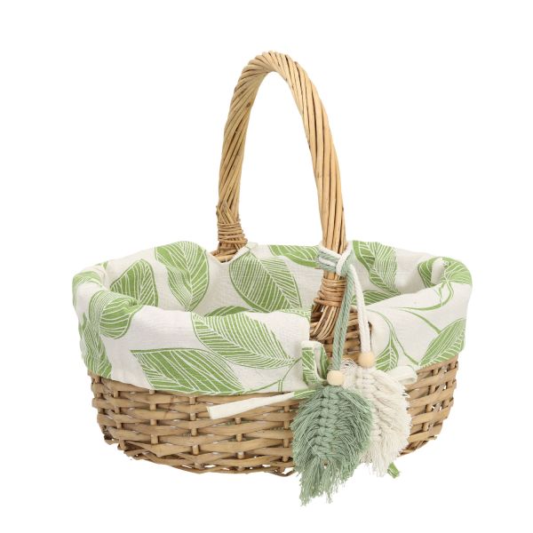 Basket WILLI MIRO 30x21xH13/29cm