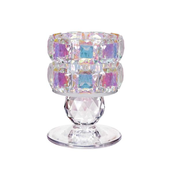 Подсвечник CHANLE D7xH10cm, глянцевый