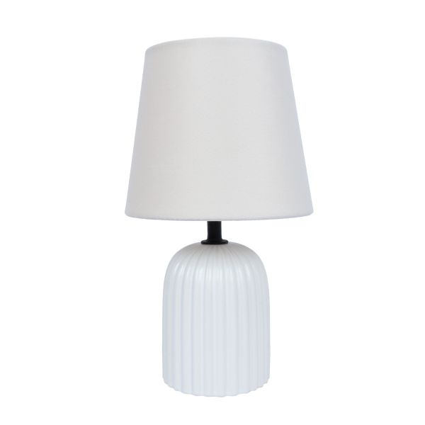 Table lamp EMILE H27.5cm, beige