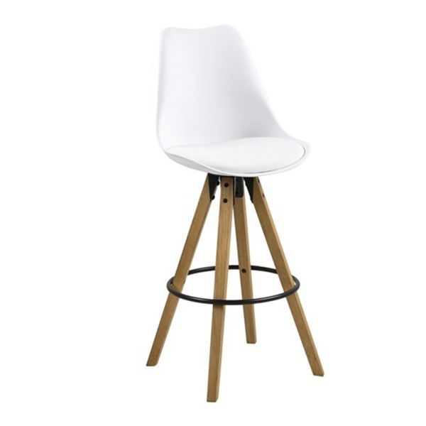 Bar stool DIMA white