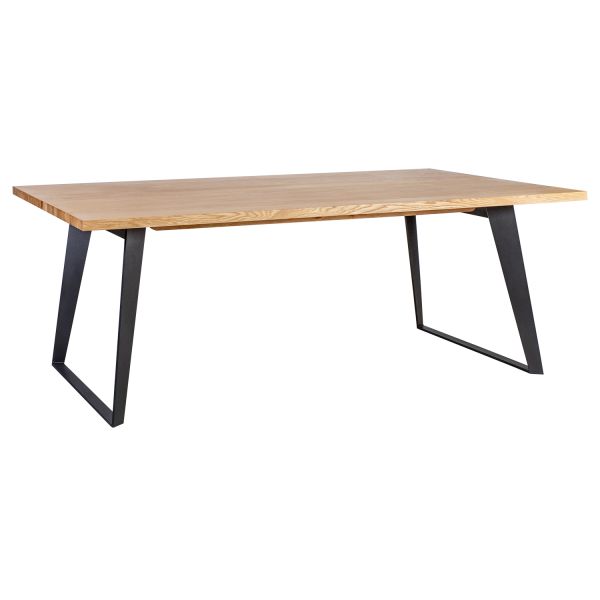 Dining table LISBON 220x100xH75cm, oak