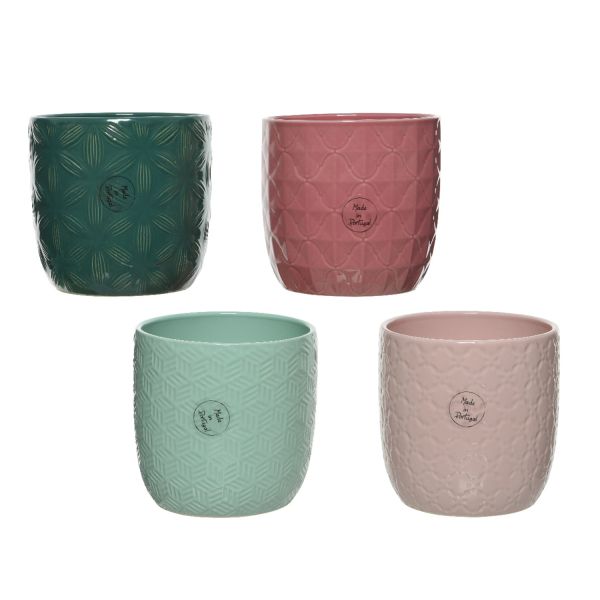Flower pot OLIVIA D13cm, mix
