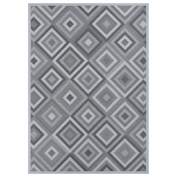 Ковёр TAHULA 140x200cм, серебряный