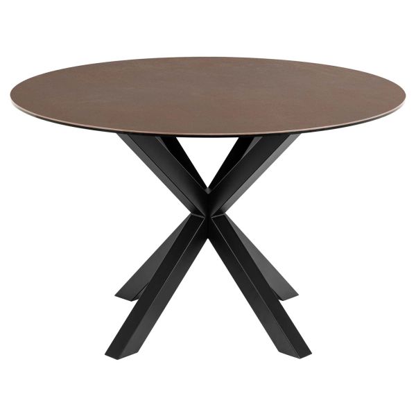 Dining table HEAVEN D119xH75,5cm, brown