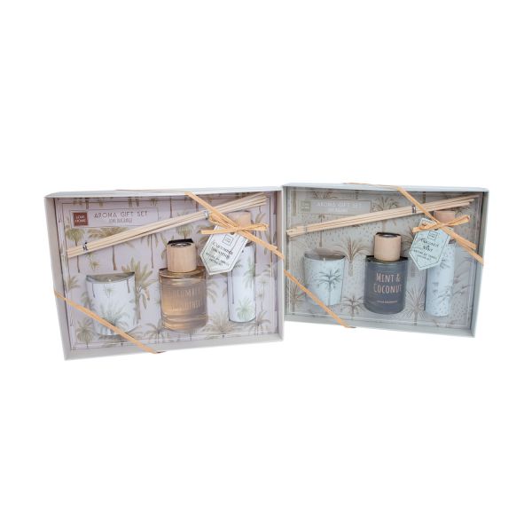 Подарочный набор свечей AROMA mix