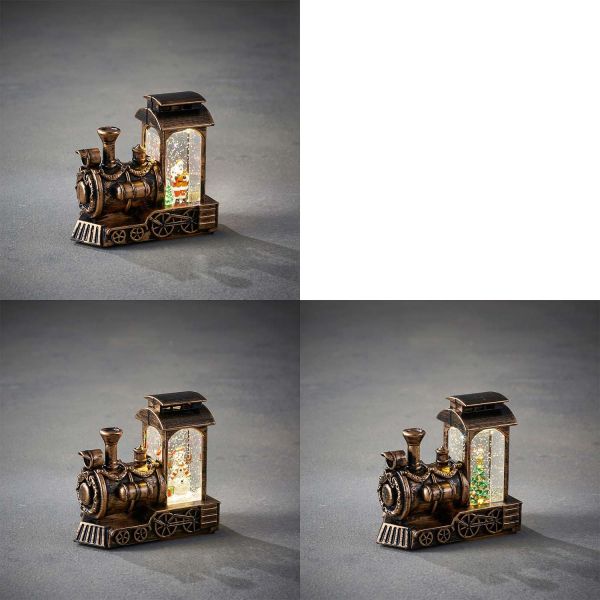 Jõuludekoratsioon SHINE LIGHT TRAIN H12cm patareiga, mix