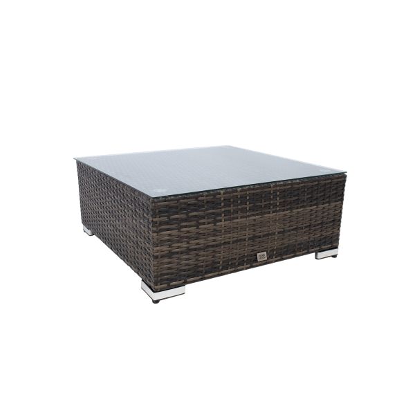 Diivanilaud SEVILLA NEW 71x71xH30cm, tumepruun