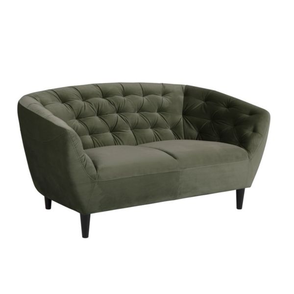 Sofa RIA 2-seater, forest green