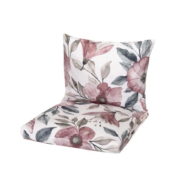 4Living Duvet Cover Set Greta 150x210cm, 50x60cm rose