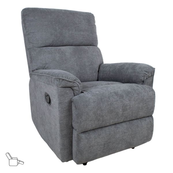 Tugitool GUSTAV manuaalne recliner, hall