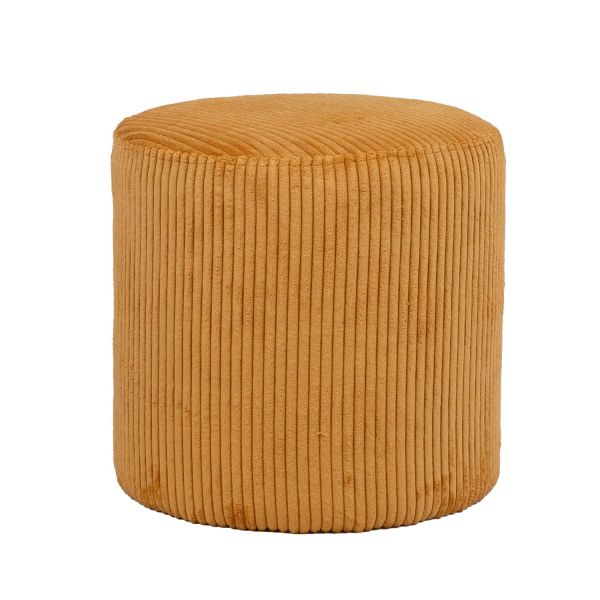 Пуф INES D41xH40,5см, желтый