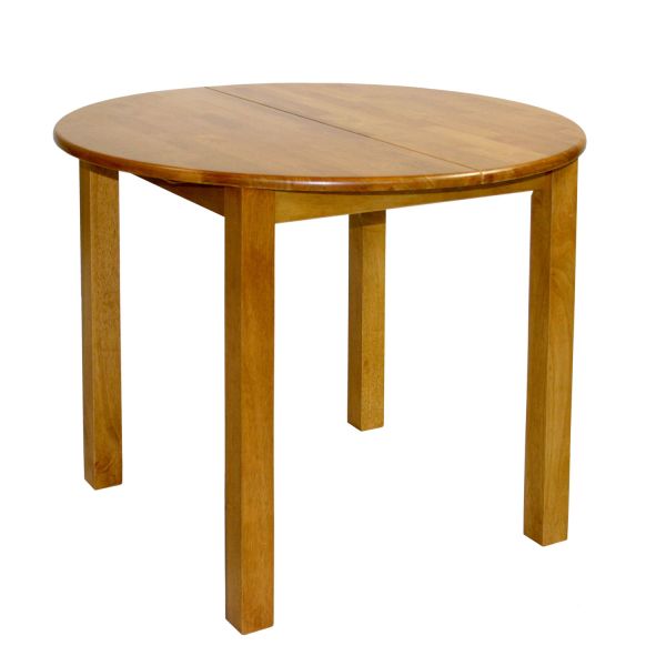 Söögilaud MIX & MATCH D90/120xH74cm, hele tamm