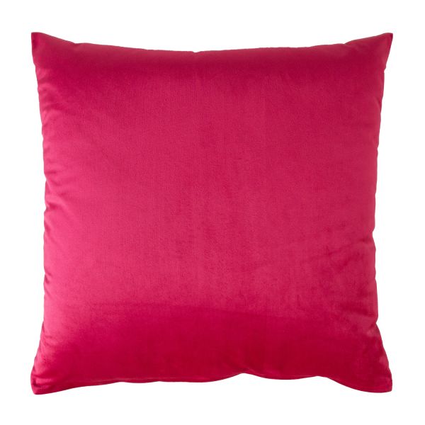 Pillow VELVET 50x50cm, dark pink